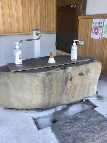 太部古天神社の手水舎