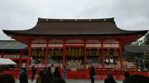 伏見稲荷大社の本殿・本堂