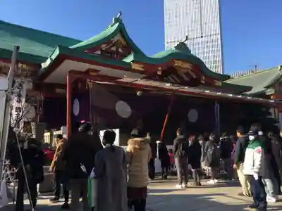 日枝神社の本殿・本堂