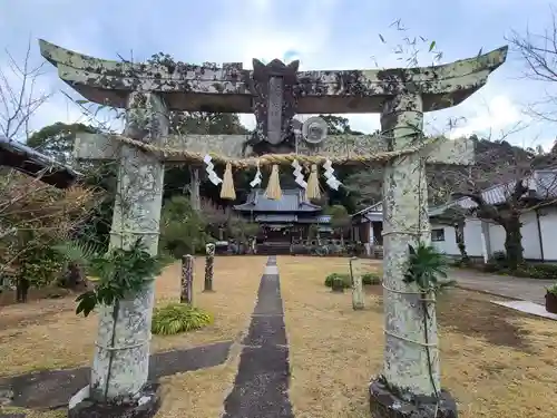 波佐美神社の鳥居