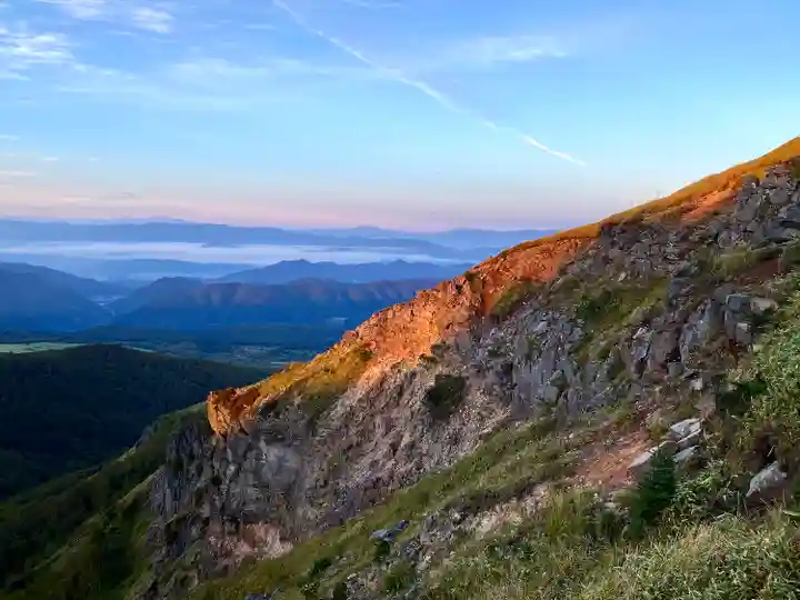 禰固岳神社の景色