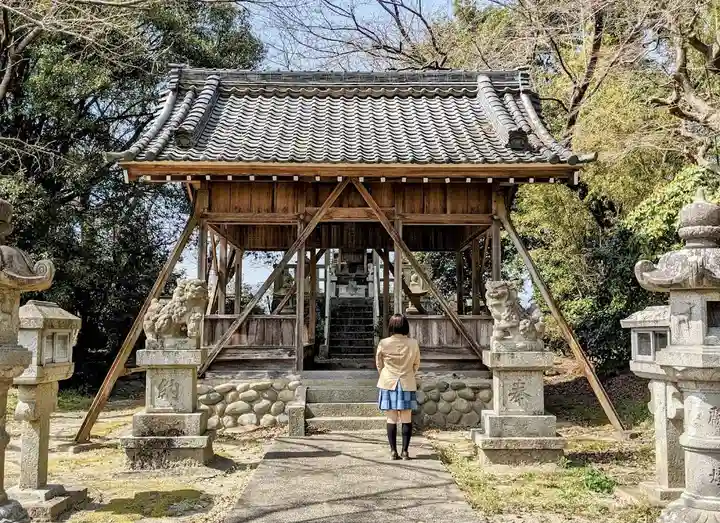 春日神社 (海津町鹿野)の本殿・本堂
