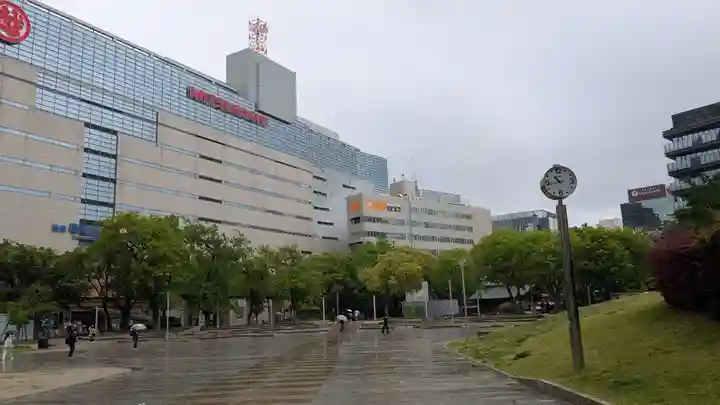 警固神社の景色