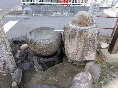 市神社の手水舎