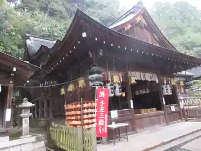 日牟禮八幡宮の本殿・本堂