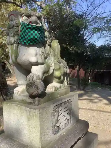 小垣江神明神社の狛犬