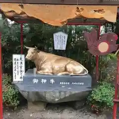 米ノ津天満宮の狛犬
