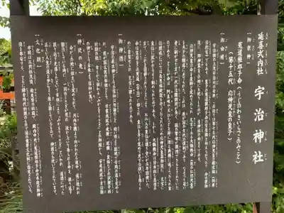 宇治神社の歴史