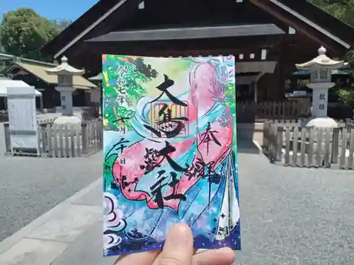 和泉國一之宮　大鳥大社の御朱印