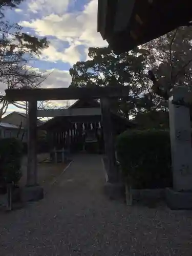 津島神社の鳥居