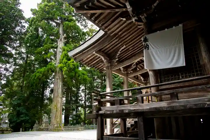 戸隠神社中社の本殿・本堂