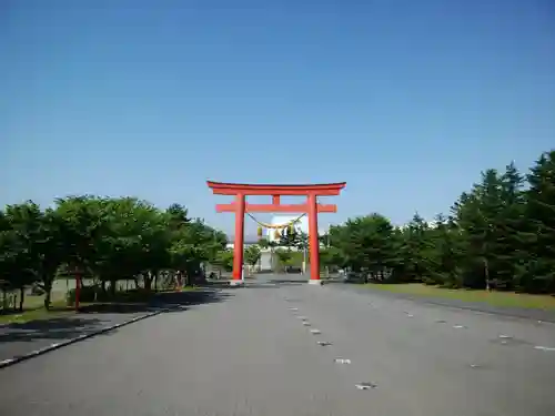 樽前山神社の鳥居