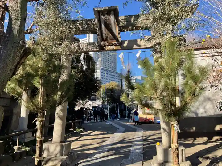白鬚神社の鳥居
