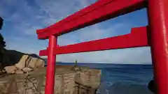 伊古奈比咩命神社の鳥居