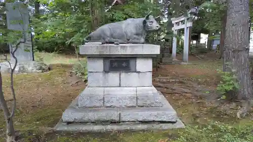 岩見澤神社の狛犬