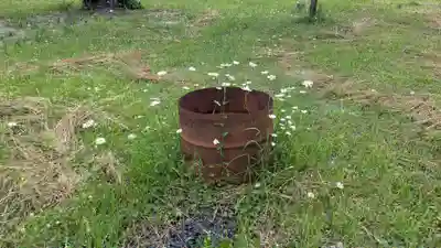 瓜幕神社の庭園