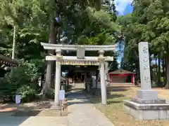 白山神社の鳥居