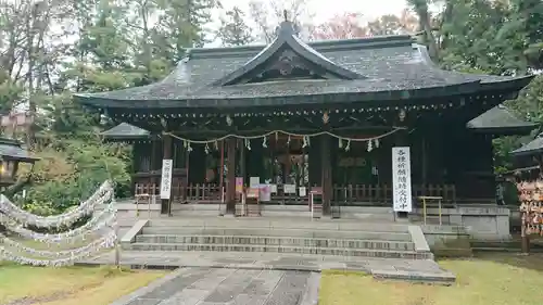 朝日森天満宮の本殿