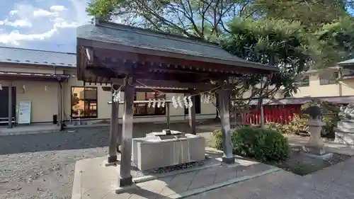 中田神社の手水舎