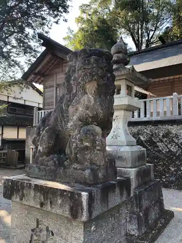 黒髪神社の狛犬