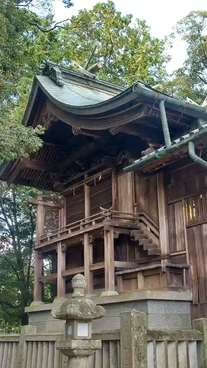 冠纓神社の本殿・本堂