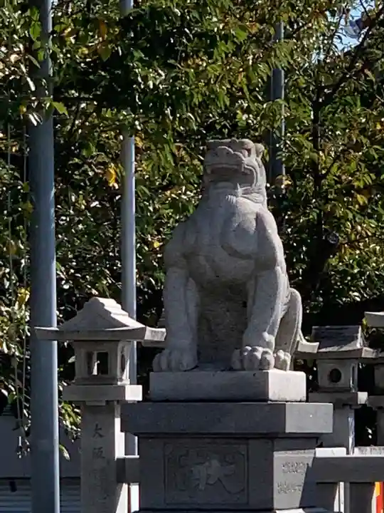 成田山大阪別院 明王院の狛犬