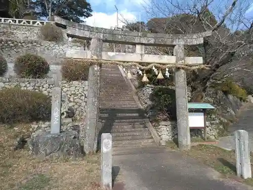 櫻井八幡宮の鳥居