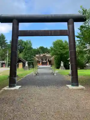 留辺蘂神社の鳥居