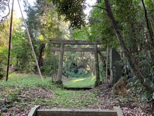 大鳥居神社の鳥居