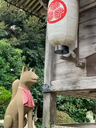 松江城山稲荷神社の狛犬