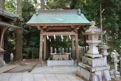 笠山坐神社の手水舎