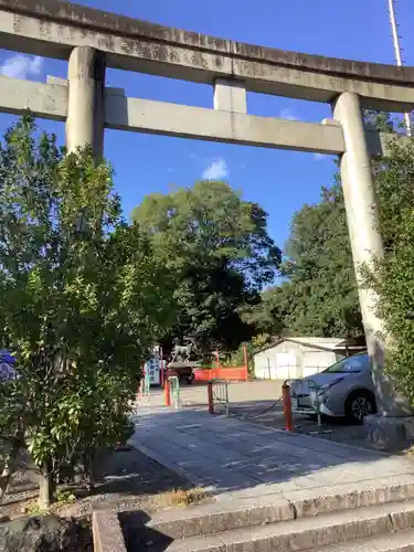 城山八幡宮の鳥居