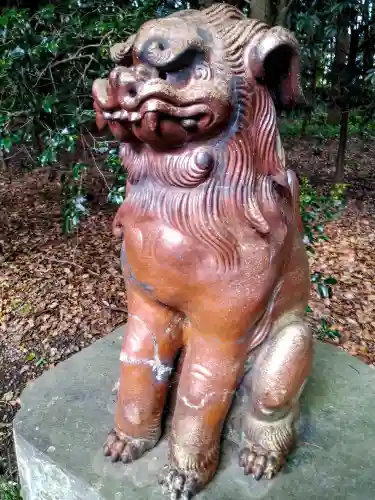 常磐神社の狛犬