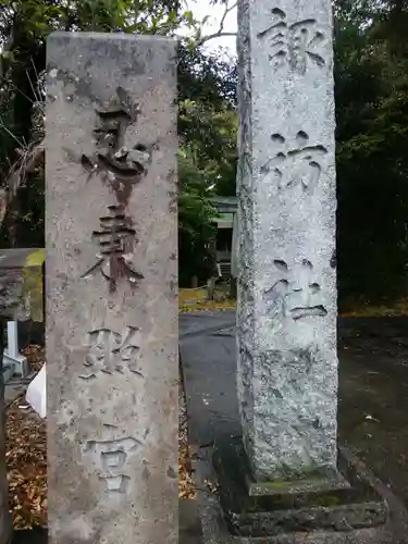 忍　諏訪神社・東照宮　(埼玉県)