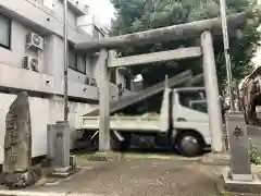 天祖神社の鳥居