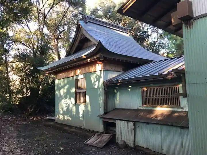 奥野神社の本殿・本堂