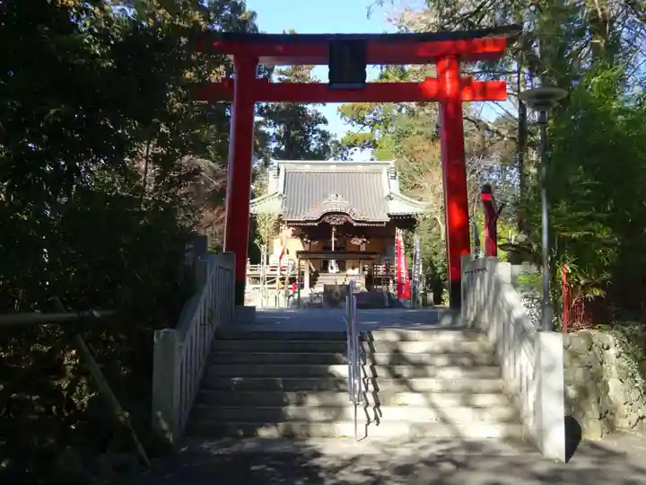 白笹稲荷神社の鳥居