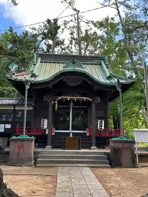 諏訪神社の本殿・本堂