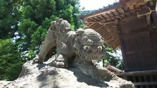 上南畑神社の狛犬