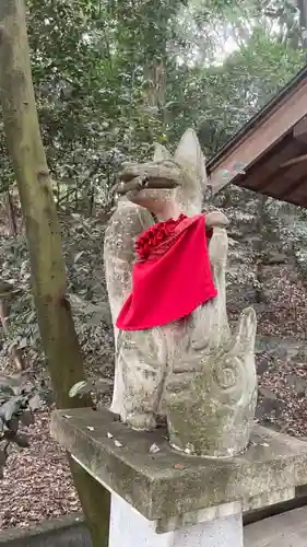 美具久留御魂神社の狛犬