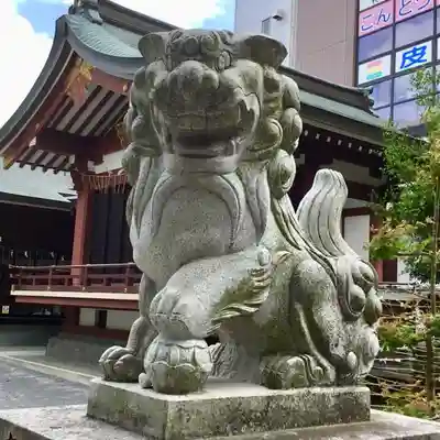 柏神社の狛犬