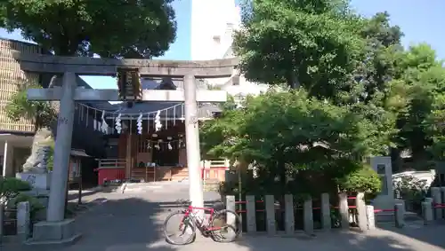 江島杉山神社の鳥居