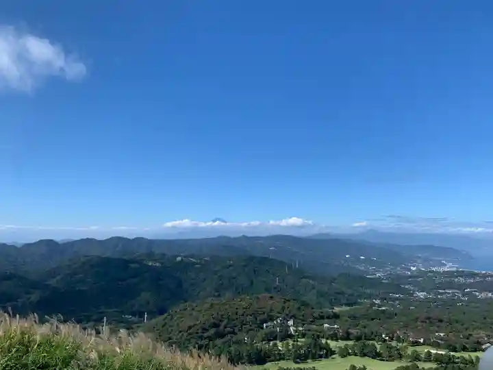 大室山浅間神社の景色