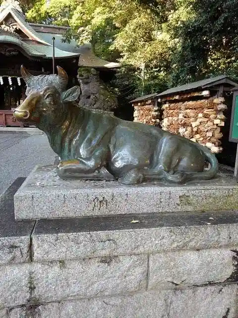 谷保天満宮の狛犬