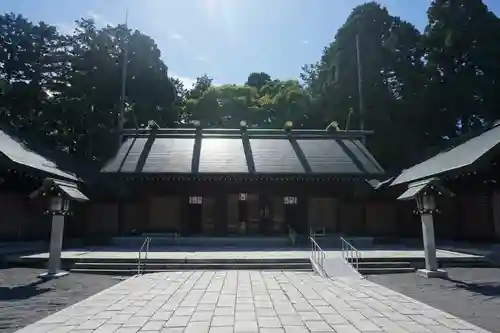 石川護國神社の本殿・本堂