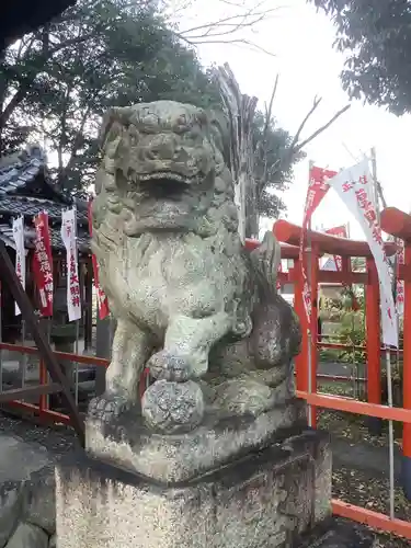 加納八幡神社の狛犬