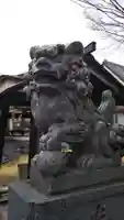 子守神社の狛犬