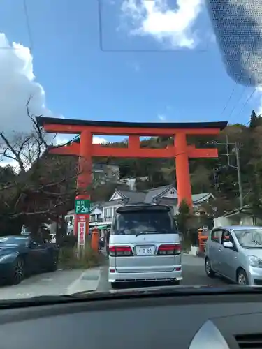 箱根神社の鳥居