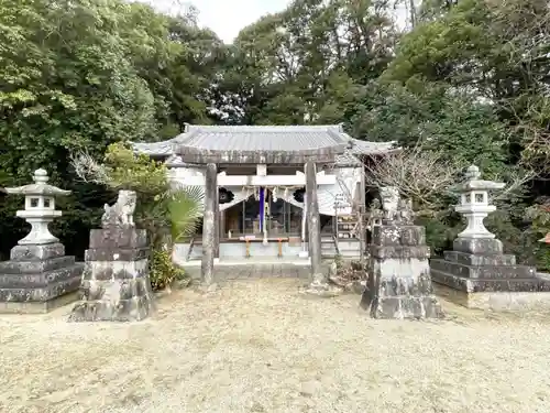 勝手神社の鳥居