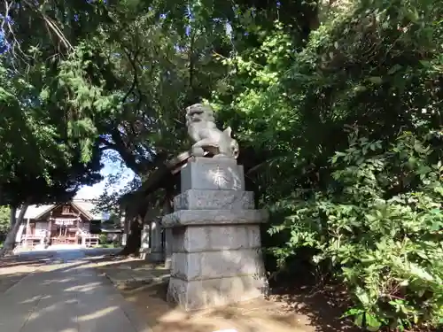 日吉神社の狛犬